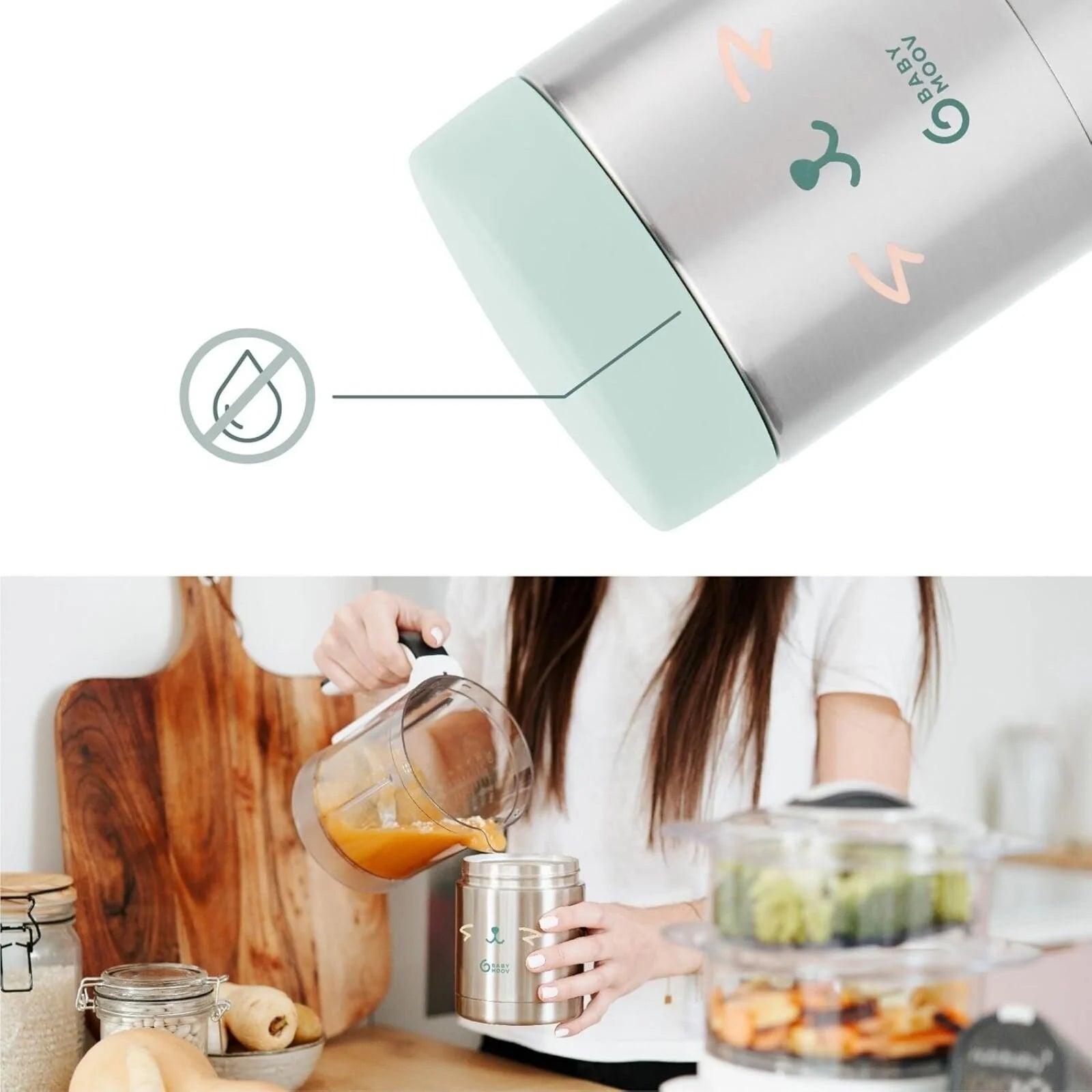 Babymoov Stainless Steel Insulated Food Flask - Fox - ebebek - Black Friday