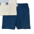 Bebetto Newborn Ship Boy Tshirt - Short - Navy Blue - ebebek - Black Friday