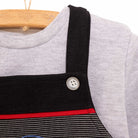 Bebbek Baby Boy T-shirt - Dungaree - Light Grey - ebebek - Black Friday