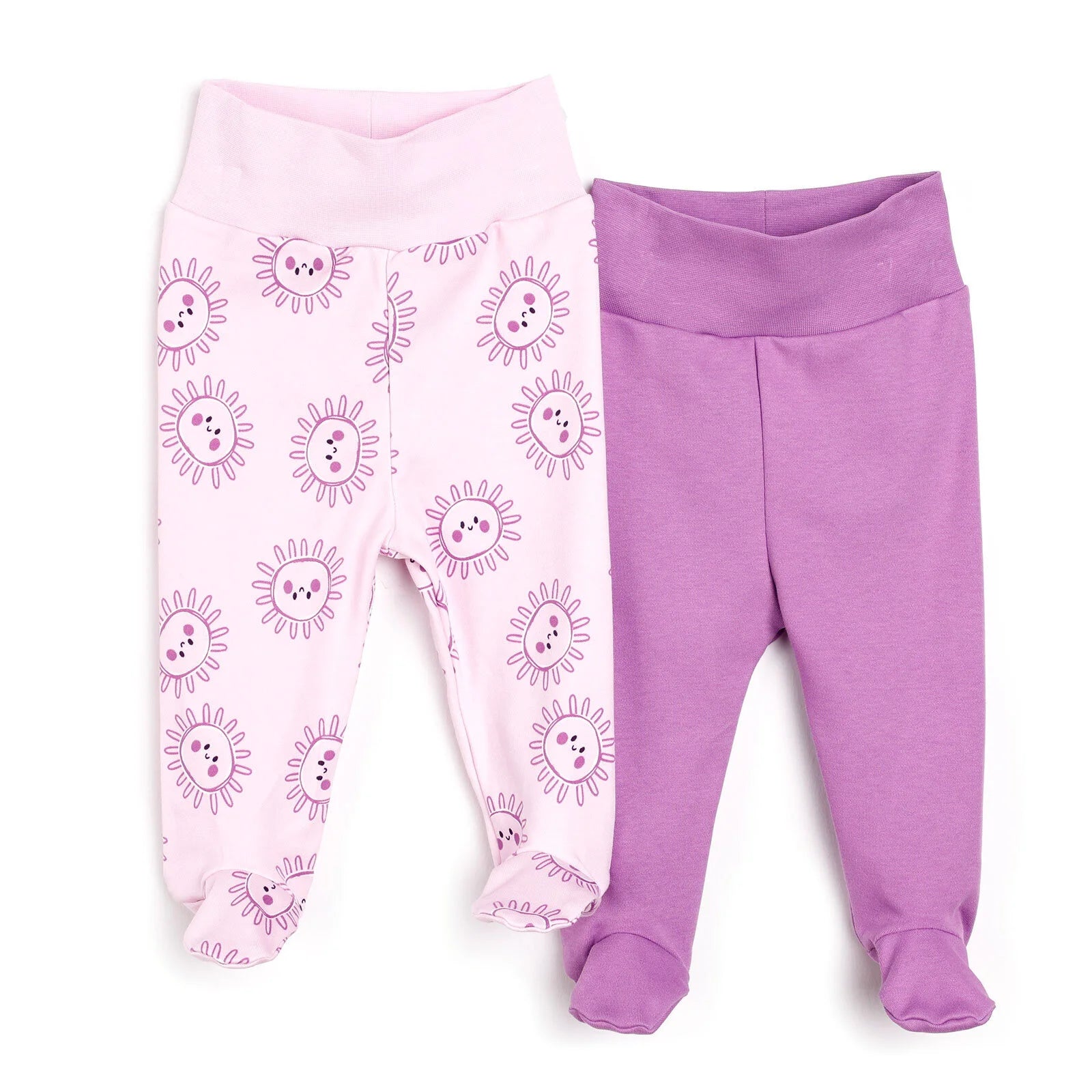 HelloBaby 2 Piece Footed Bottom - Purple - ebebek - Black Friday