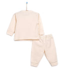 HelloBaby Basic Printed Baby Tracksuit - Ecru - ebebek - Black Friday