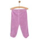 HelloBaby Girl Velvet Footed Bottom - Purple - ebebek - Black Friday