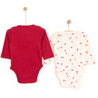 HelloBaby Baby Girl Long Sleeve Bodysuit 2pcs - Pink - ebebek - Black Friday
