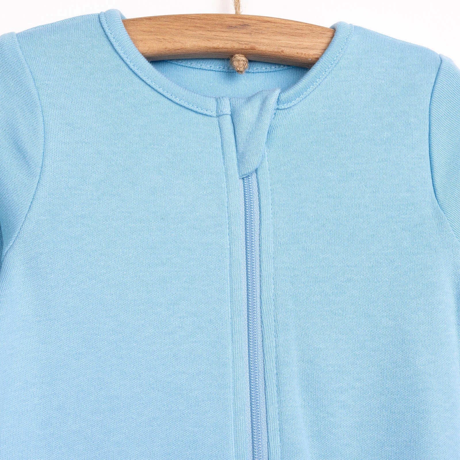 HelloBaby Newborn Boy 2 Piece Footed Jumpsuit - Blue - ebebek - Black Friday