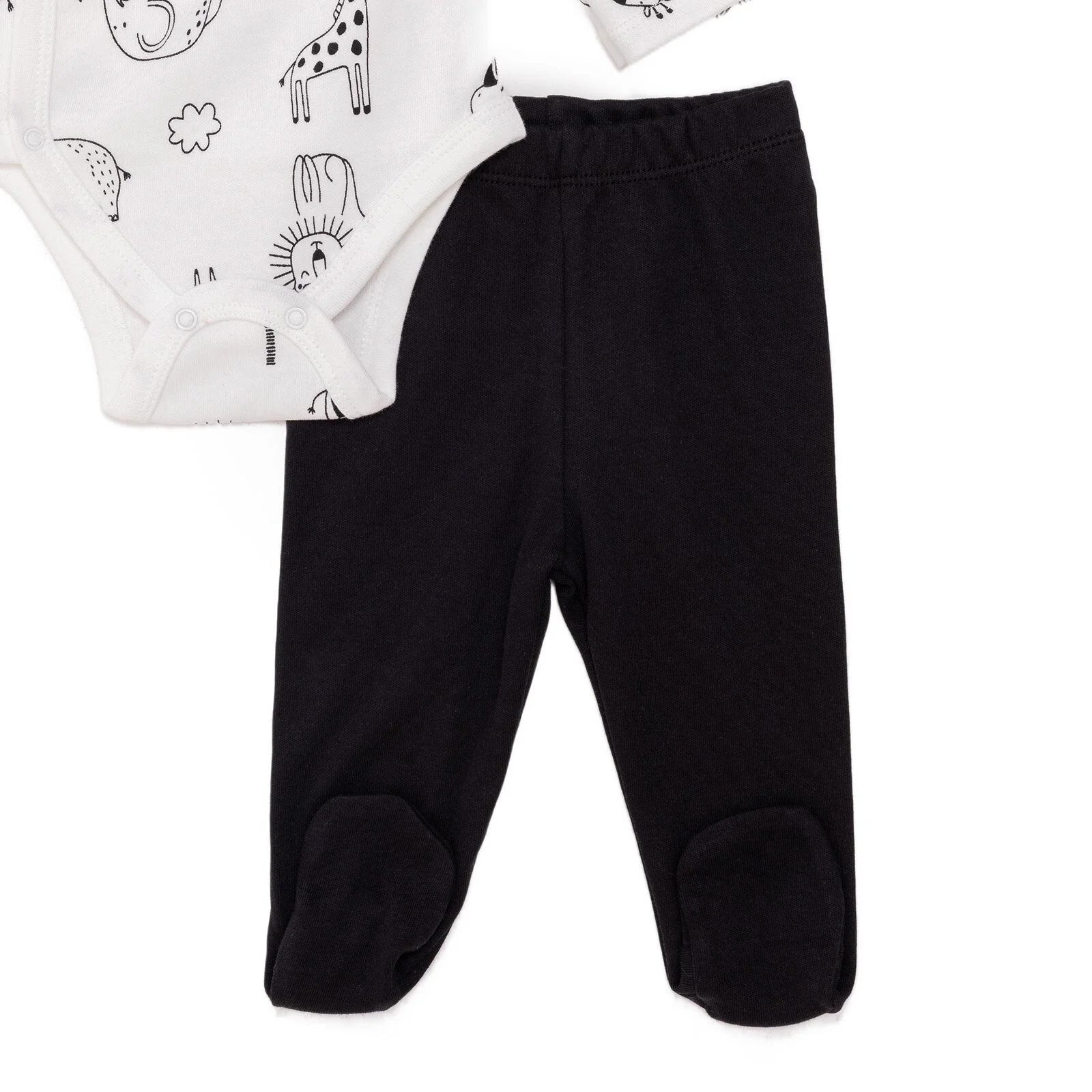 HelloBaby Newborn Body Footed Bottom - Ecru - ebebek - Black Friday