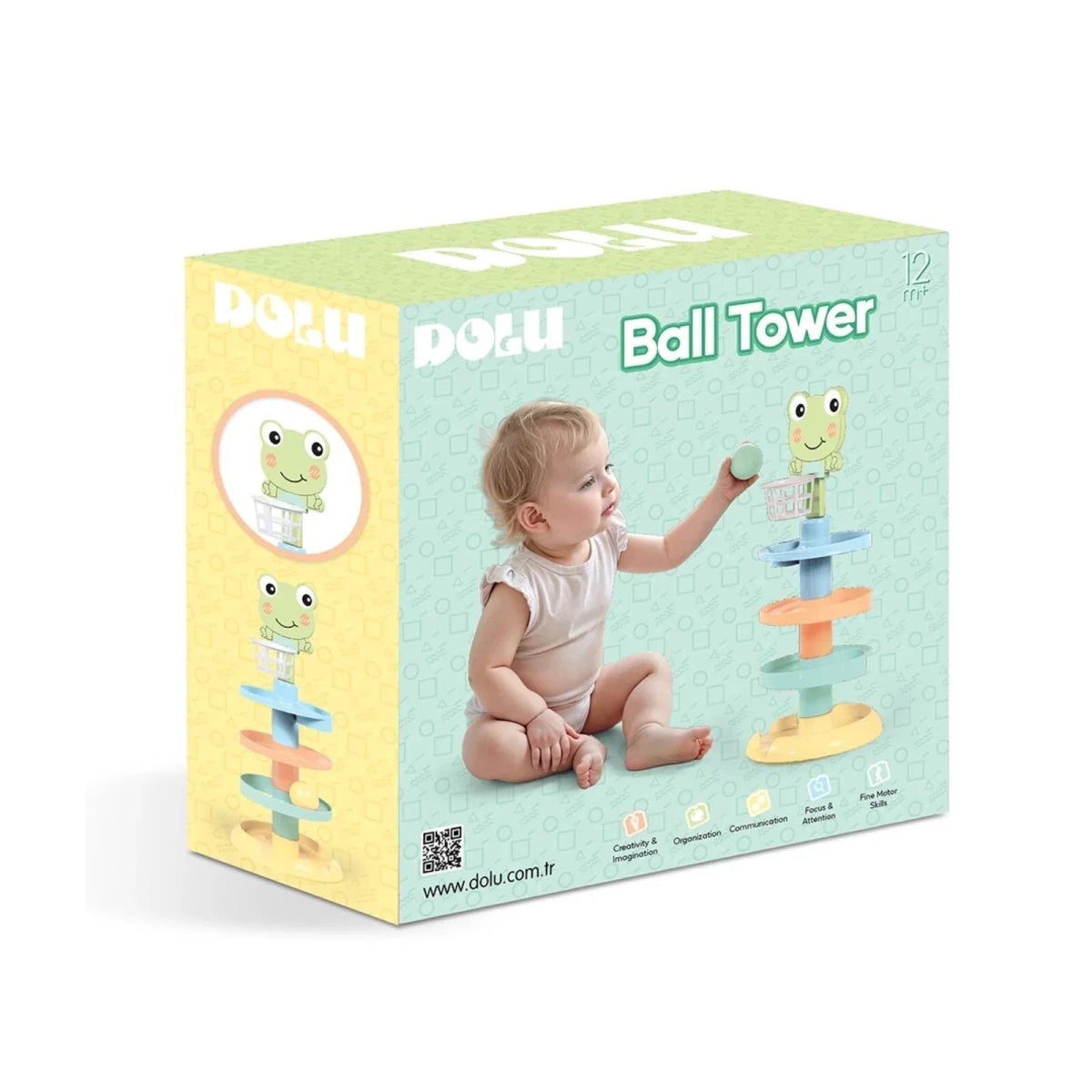 Dolu Helter Skelter Ball Drop Tower - ebebek