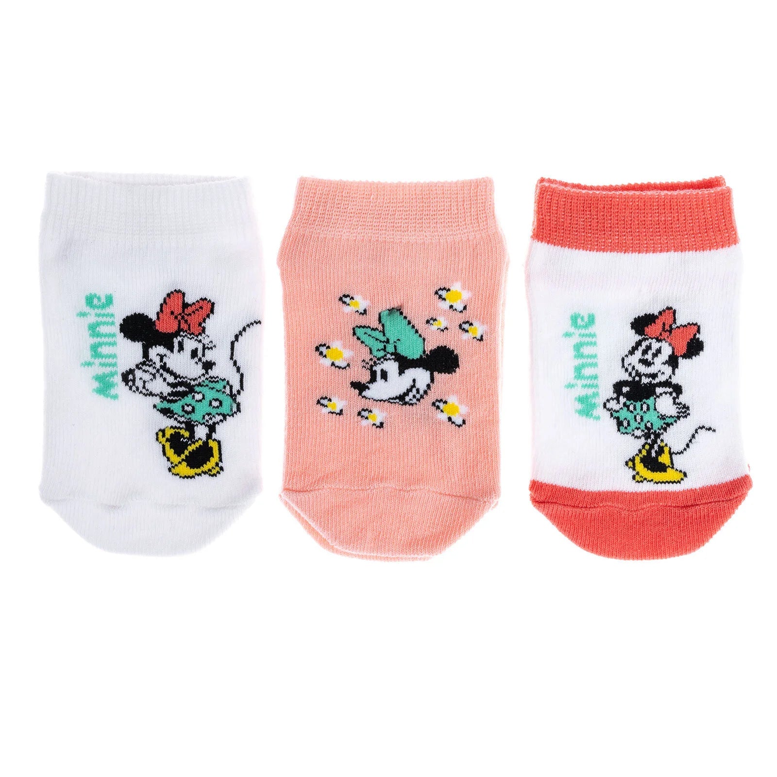HelloBaby Girl Ankle Socks 3 Pack - Pink - ebebek - Black Friday