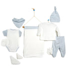 Bebbek Organic 10 Pcs Newborn Rainbow Starter Set - Blue - ebebek - Black Friday
