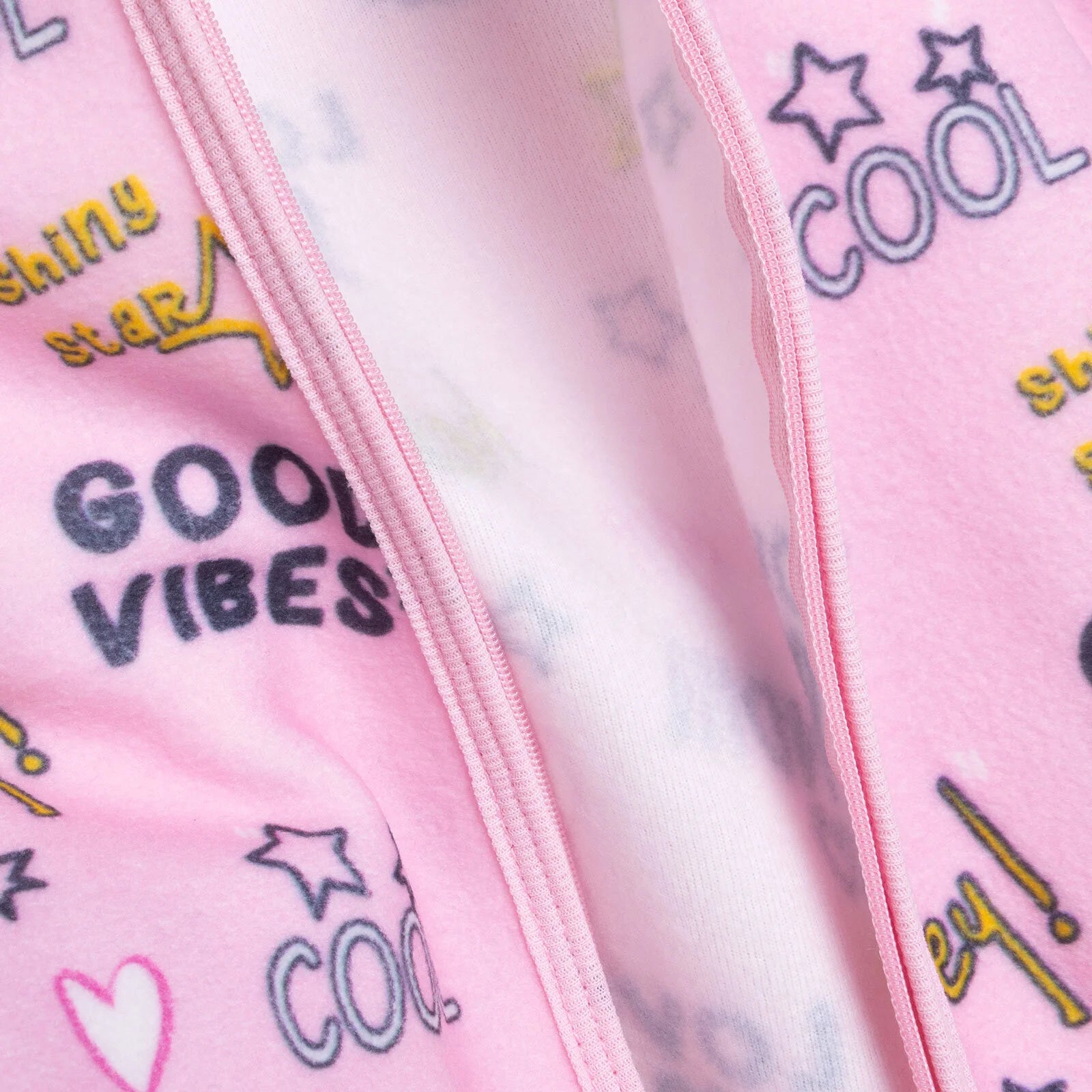 HelloBaby Basic Repeat Printed Fleece Cardigan - Printed - ebebek - Black Friday