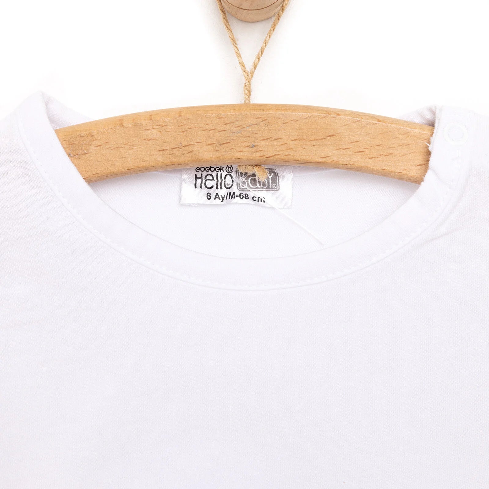 HelloBaby Basic Tshirt - White - ebebek - Black Friday