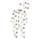 HelloBaby Footed Jumpsuit with Hat - Multicolour - ebebek - Black Friday