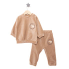 HelloBaby Baby Boy Tracksuit - Brown - ebebek - Black Friday