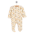 HelloBaby Newborn Boy Footed Jumpsuit - Beige - ebebek - Black Friday