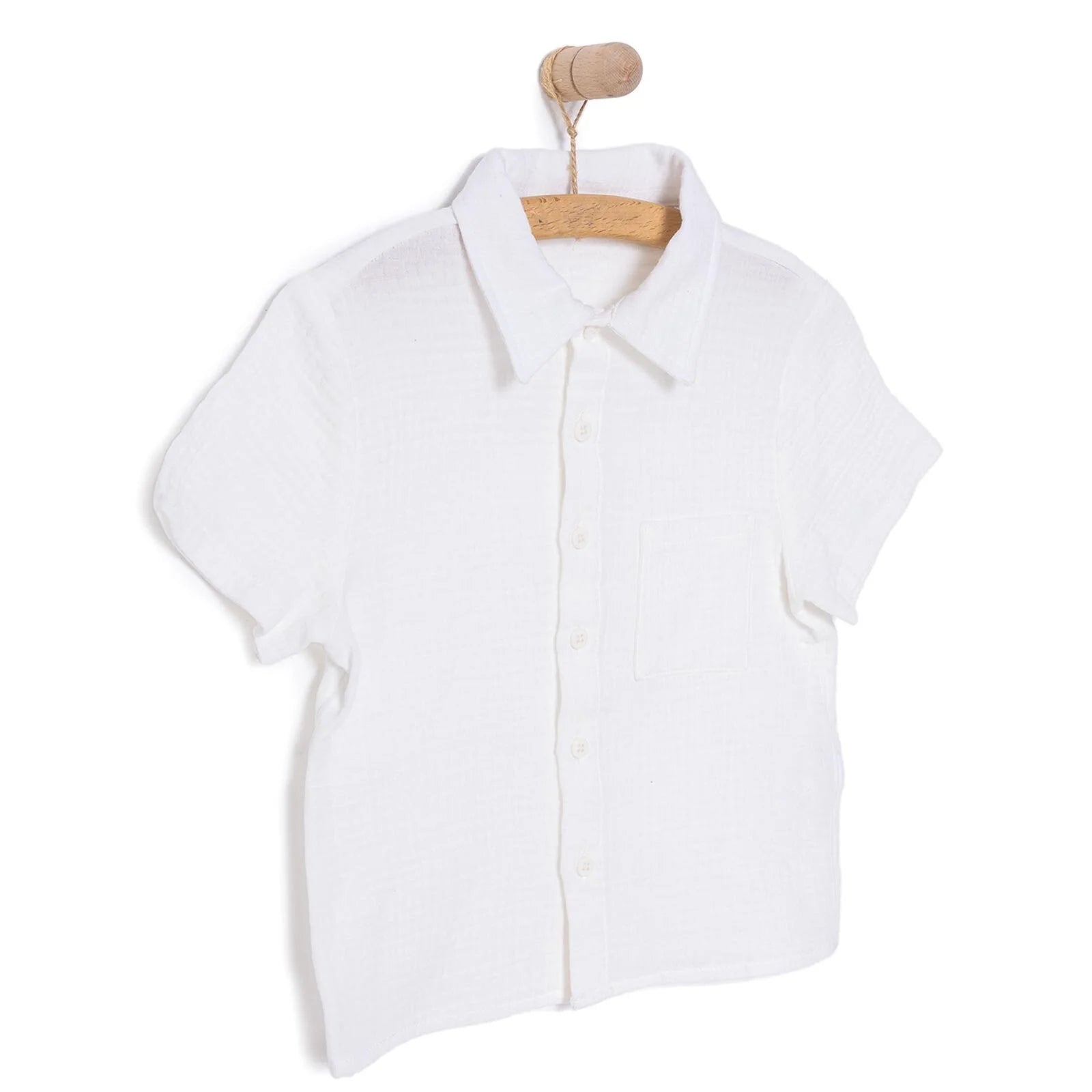 HelloBaby Aqua Dreams Boy Shirt - Ecru - ebebek - Black Friday