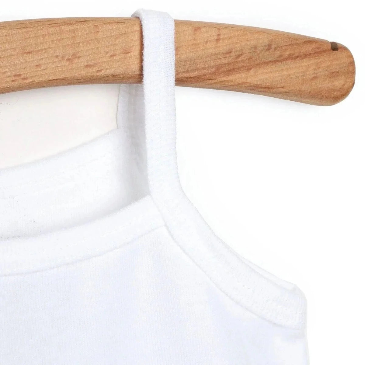 HelloBaby Unisex Strappy Bodysuit 5 pcs White - ebebek
