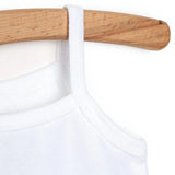 HelloBaby Unisex Strappy Bodysuit 5 pcs White - ebebek