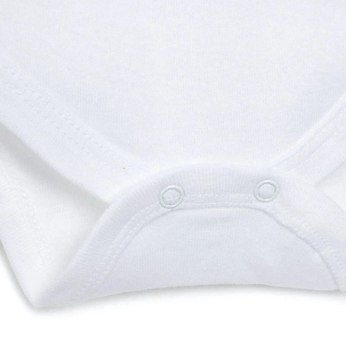 HelloBaby Unisex Strappy Bodysuit 5 pcs White - ebebek