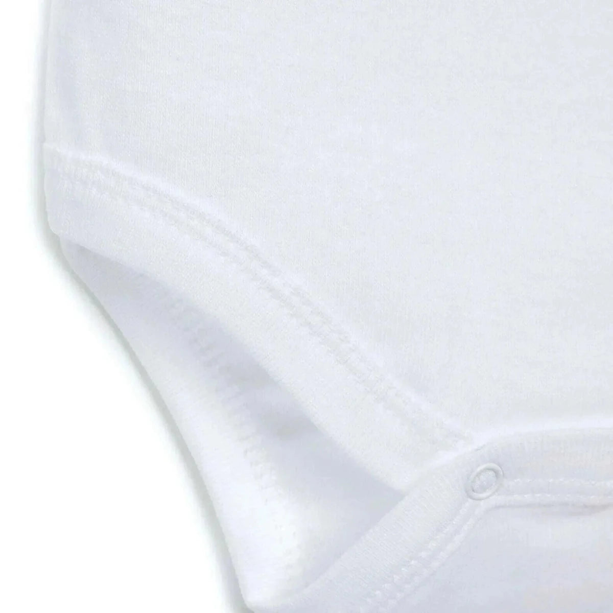 HelloBaby Unisex Short Sleeve Bodysuit 5 pcs White - ebebek