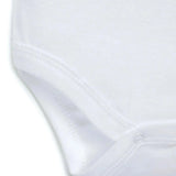 HelloBaby Unisex Short Sleeve Bodysuit 5 pcs White - ebebek