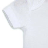 HelloBaby Unisex Short Sleeve Bodysuit 5 pcs White - ebebek