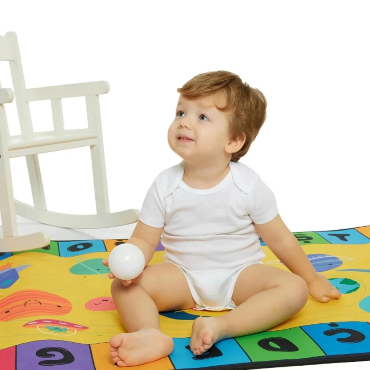 HelloBaby Unisex Short Sleeve Bodysuit 5 pcs White - ebebek