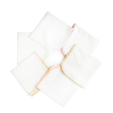 HelloBaby Baby Burp Cloths 6 Pack (24 x 24 cm) Ecru - ebebek