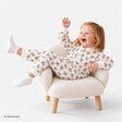 Little Plane 2.5 Tog Zip-Up Baby Sleep Bag with Legs (9 Months to 5 Years) Ecru - ebebek
