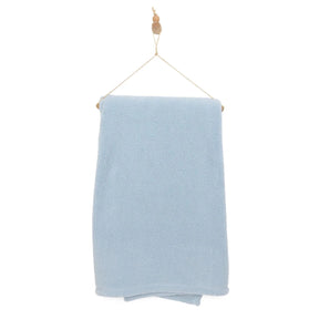 Mollia Sherpa Fleece Baby Blanket (80 x 100 cm) Blue - ebebek