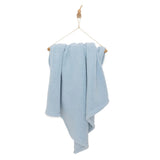 Mollia Sherpa Fleece Baby Blanket (80 x 100 cm) Blue - ebebek