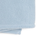 Mollia Sherpa Fleece Baby Blanket (80 x 100 cm) Blue - ebebek