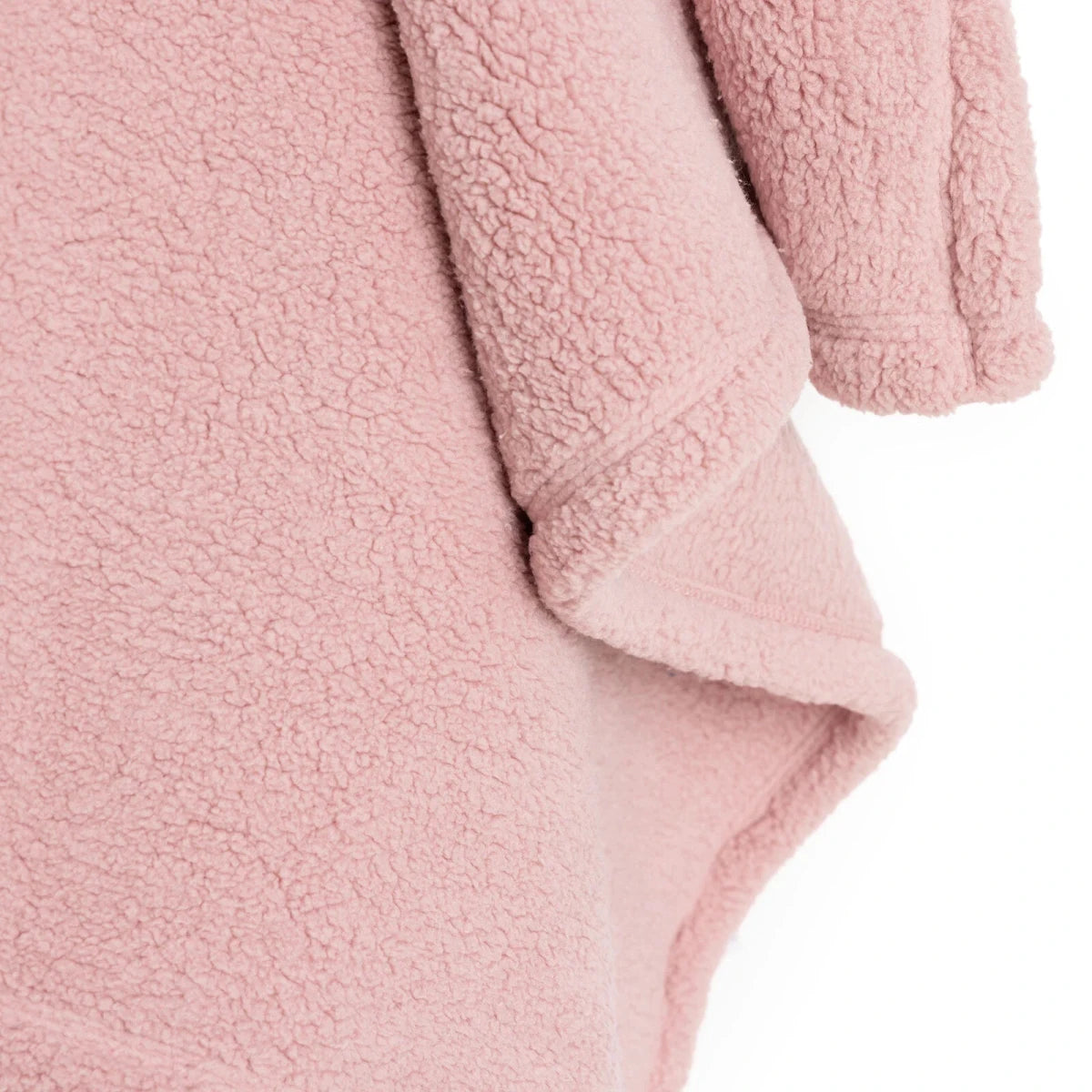 Mollia Sherpa Fleece Baby Blanket (80 x 100 cm) Pink - ebebek