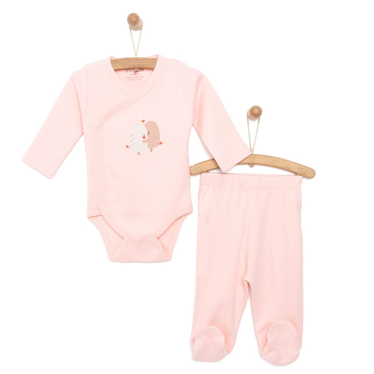 HelloBaby Newborn 2 Pcs Set - Pink - ebebek - Black Friday