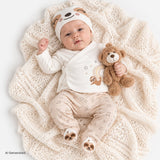 Little Life 5 Piece Envelope Neck Baby Hospital Bag Set (Newborn) Light Brown - ebebek