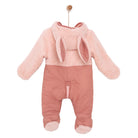 Midimod Newborn Welsoft Footed Jumpsuit - Pink - ebebek - Black Friday