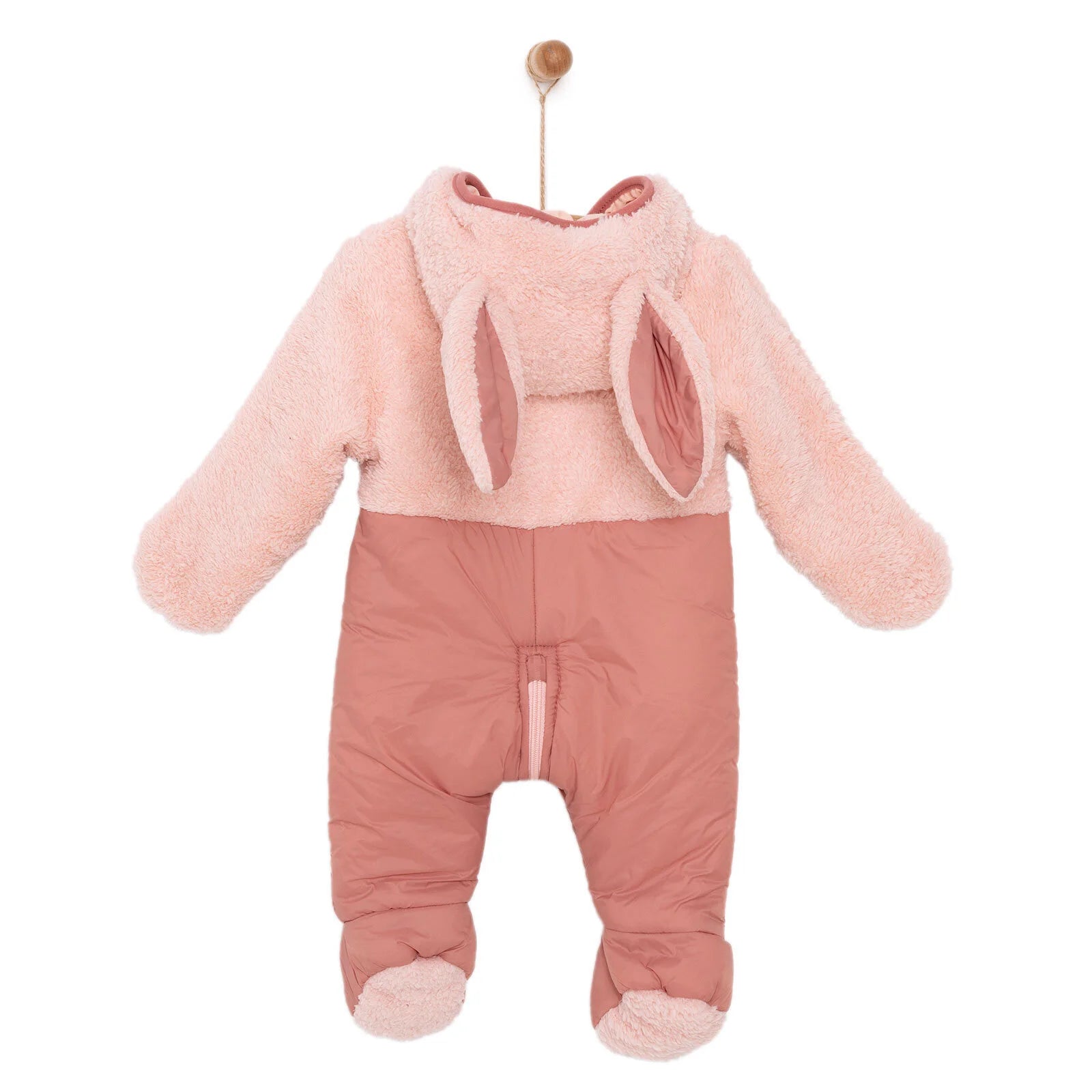Midimod Newborn Welsoft Footed Jumpsuit - Pink - ebebek - Black Friday
