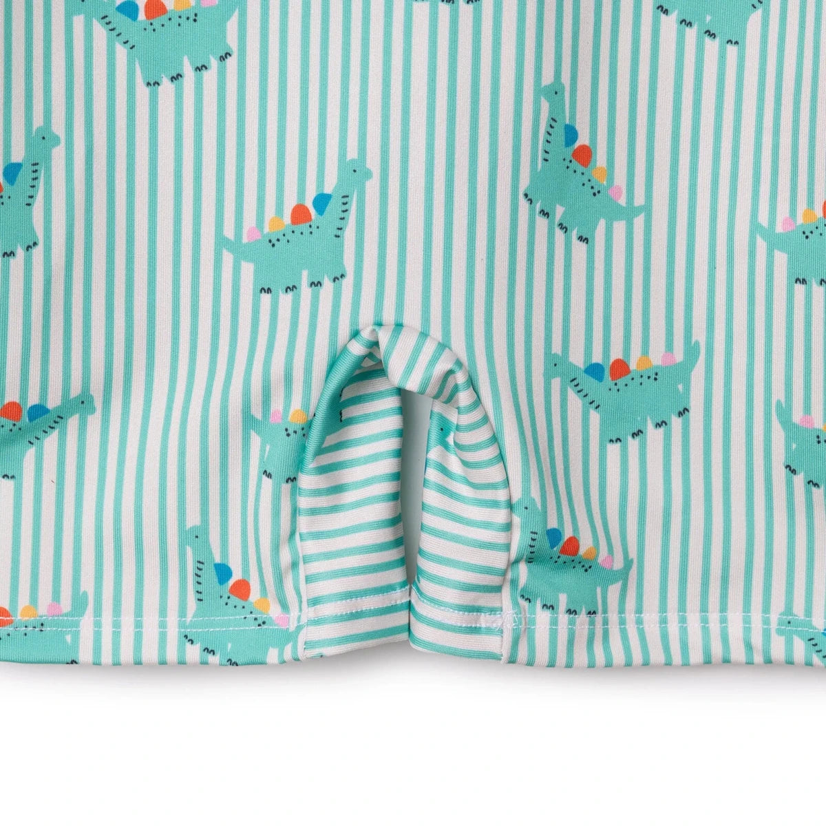 Baby Boy Swimsuit Dinosaur Print - Green Green - ebebek