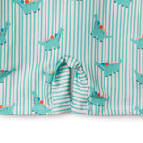 Baby Boy Swimsuit Dinosaur Print - Green Green - ebebek