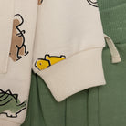 Cocux Animals Baby Boy Tracksuit - Beige - ebebek - Black Friday