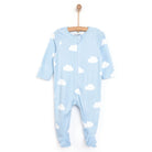 HelloBaby Newborn Baby Boy Footed Jumpsuit - Light Blue - ebebek - Black Friday