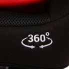 baby plus Orbitfix Group 0+/1/2/3 (Birt to 12 Years) Car Seat - Black Red - ebebek - Black Friday