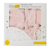 HelloBaby 10 Piece V Neck Baby Hospital Bag Set (Newborn) Pink - ebebek