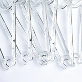 HelloBaby 6 Pack Crystal Clear Baby Clothes Hangers (One Size) White - ebebek