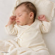 HelloBaby Short Sleeve Inner Baby Vest (Newborn) Ecru - ebebek
