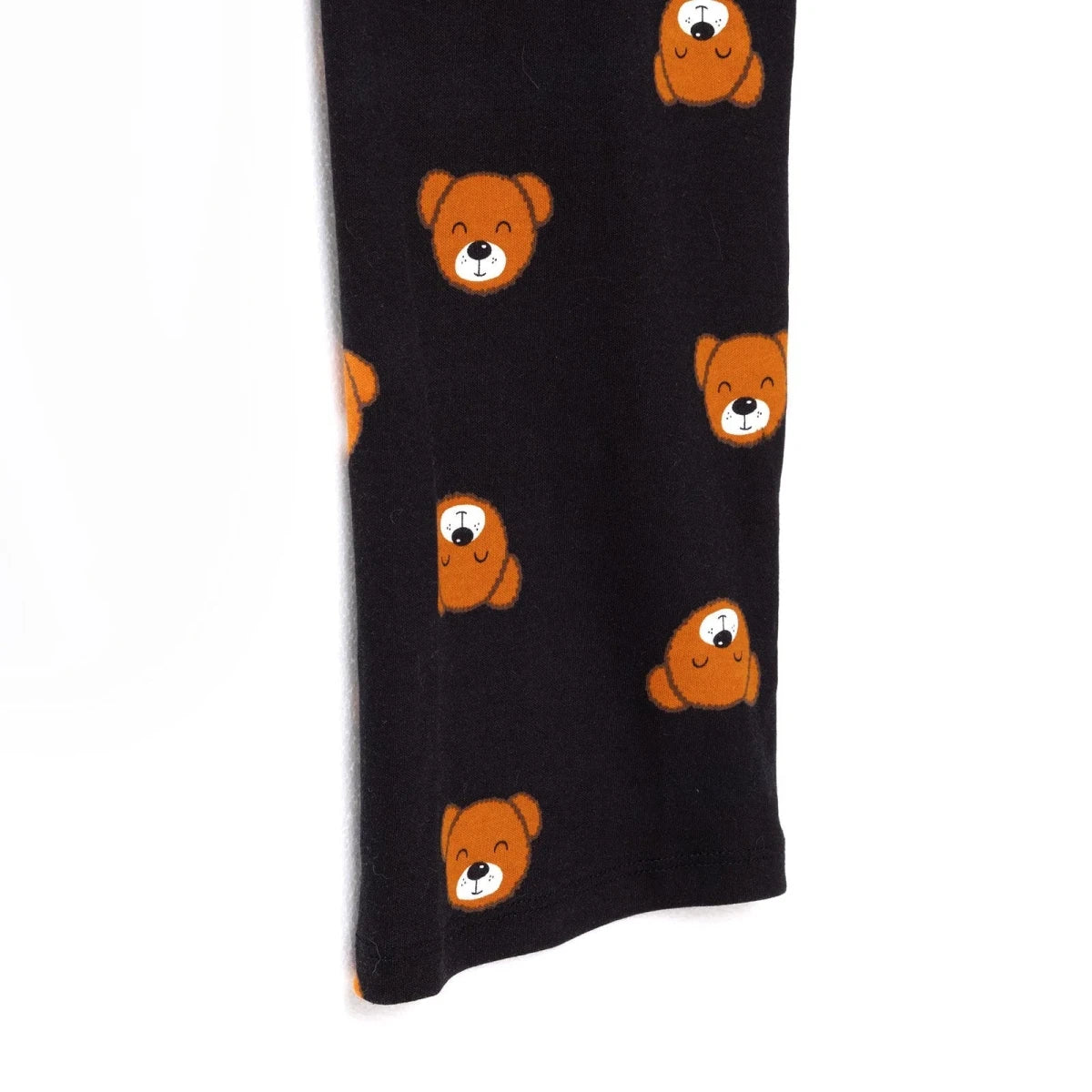 Baby Mom Bear Print Long Sleeve Women's Maternity Pyjama Set (S to 2XL) Black - ebebek