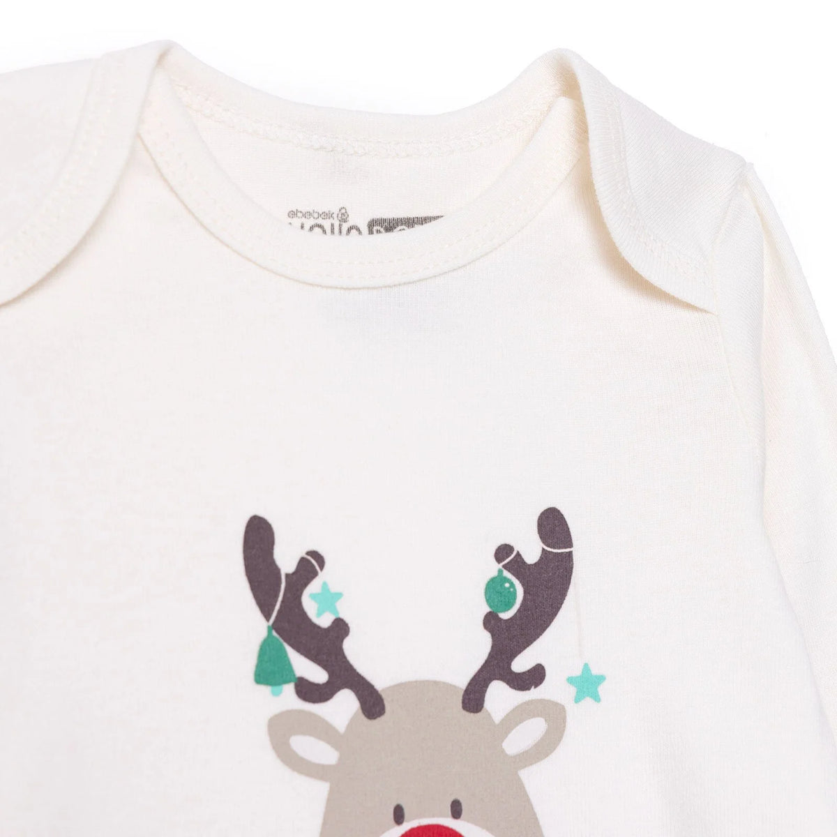 HelloBaby 2 Pack Festive Print Long Sleeve Baby Bodysuits (1-3 Months to 2-3 Years)