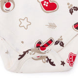 HelloBaby 2 Pack Festive Print Long Sleeve Baby Bodysuits (1-3 Months to 2-3 Years)