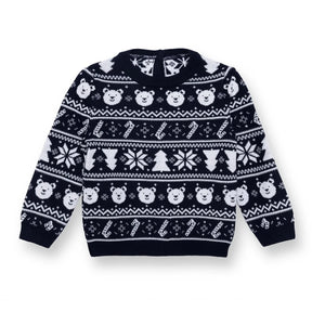 HelloBaby Knitted Baby Jumper (9-12 Months to 4-5 Years) Navy Blue - ebebek
