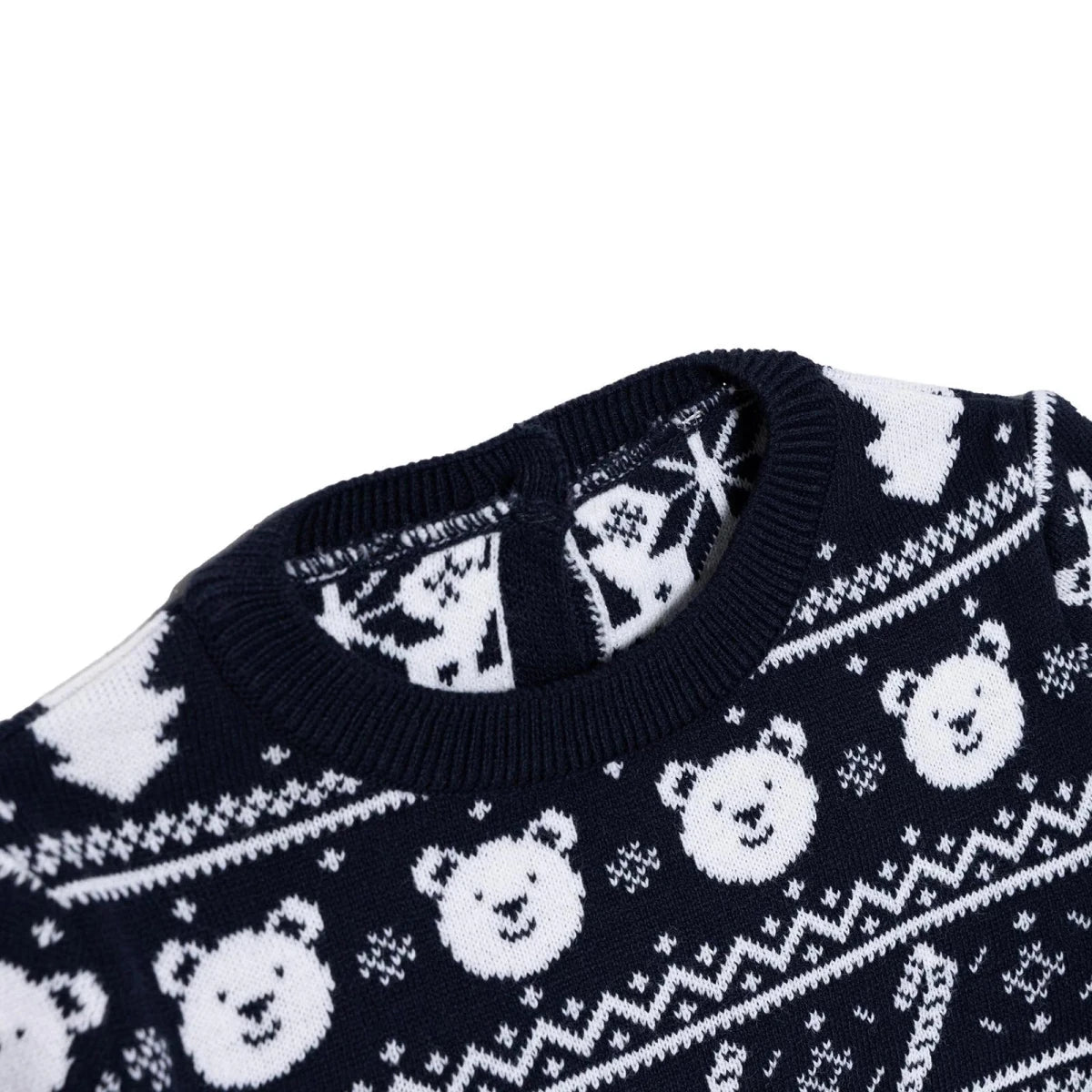 HelloBaby Knitted Baby Jumper (9-12 Months to 4-5 Years) Navy Blue - ebebek