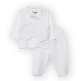HelloBaby Collared Ceremony Baby Outfit (Newborn to 6-9 Months) White - ebebek