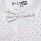 HelloBaby Collared Ceremony Baby Outfit (Newborn to 6-9 Months) White - ebebek